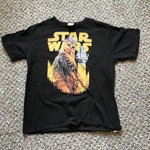 Star Wars T-Shirt, Black, Size: XL